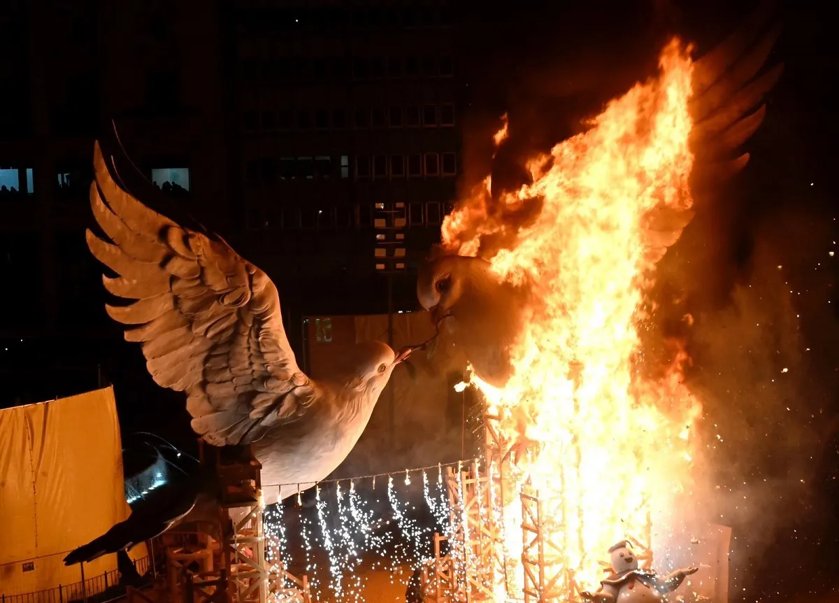 Crema fallas Valencia 2024